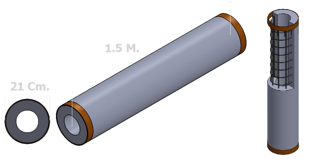 spun-micropile สปันไมโครไพล์ micro pile